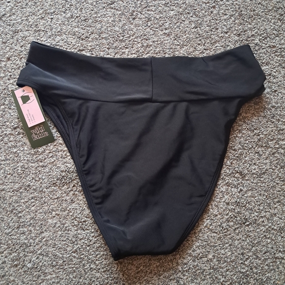 NWT Wild Fable High Waisted Cheeky Bikini Bottom, Size L - Picture 4 of 6